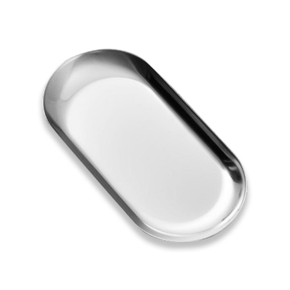 

Десертная тарелка Обеденная тарелка Золотая/серебряная тарелка из нержавеющей стали Многоцелевая сталь Металлический эллипс