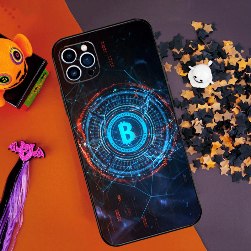 Bitcoin Bumper Case For iPhone 16 14 15 Pro Max 11 12 13 Pro Max Mini XR 16e 16 15 Plus Phone Cover