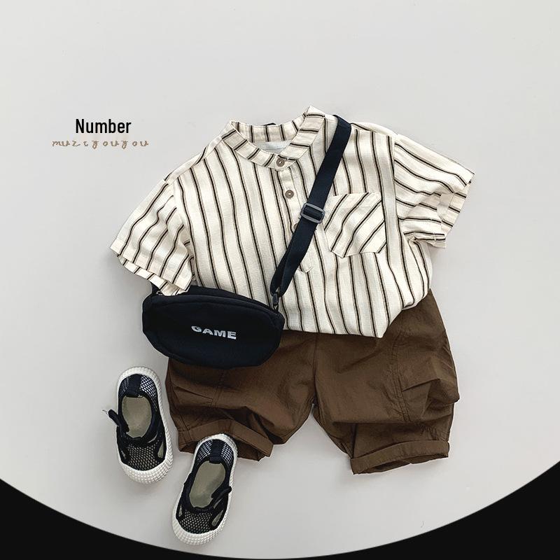 Kids' Summer Wide-Leg Harem Pants: Mosquito-Proof, Korean Mori Style, Trendy for Boys & Girls