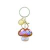 Ornaments Mushroom Keychain Colorful Bag Hanging Pendant Creative Mushroom Pendant  Backpack Charm