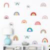 Cartoon Cute Rainbow Wall Stickers Bohemian Style Creative DIY Decoration Children's Room Bedroom Beautification Stickers