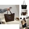 Elegant Stylish Color Block Tote Bag For Women With Large Capacity For Commuting