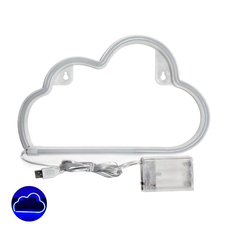 

Неоновые вывески Cloud с основанием, светодиодная подсветка, теплый/RGB настенный светильник для Хэллоуина, Рождества, дня рождения, вечеринки, украшения дома