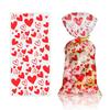 Qixi and Valentine's Red Heart Cupid's Arrow Pattern Candy Bag