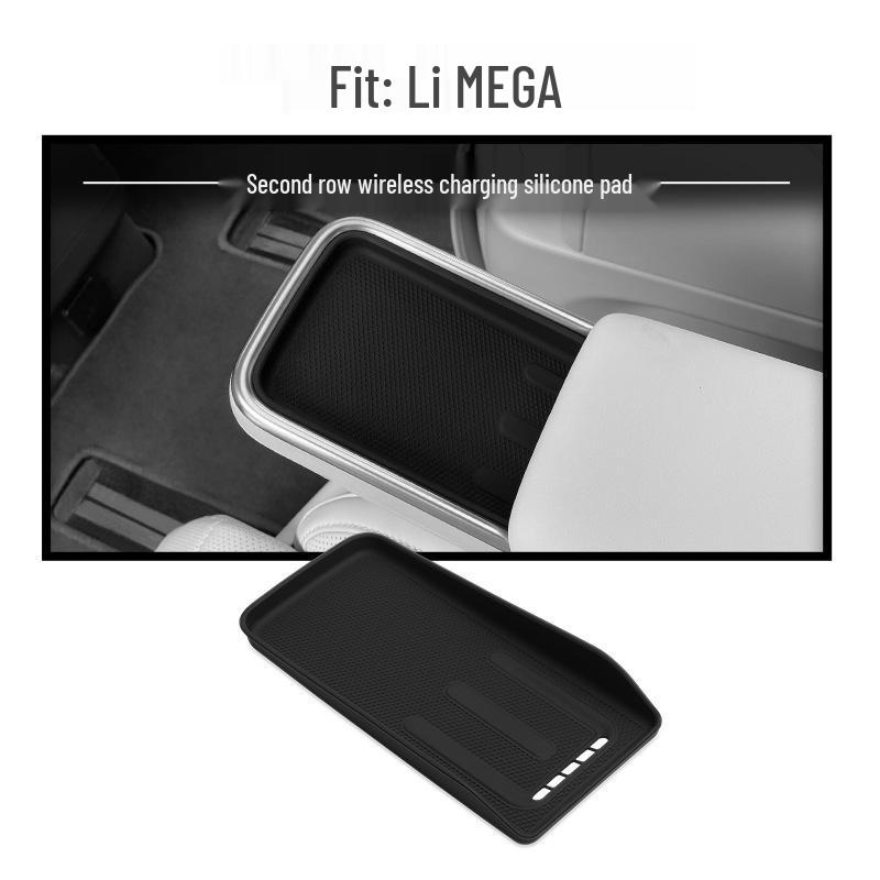 Ideal MEGA Center Console Wireless Charging Anti-Slip Silicone Pad for Car Interior Protection