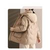 Mother's Winter Coat Thickened Warm Cotton Coat Mid-length Loose Large Size