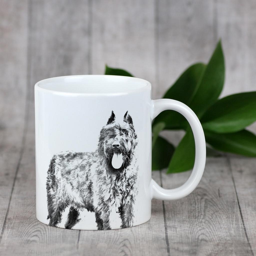Bouvier Des Flandres, Flanders Cattle Dog - Cup with a Dog, Cute Cup with Graphics, a Gift with Your Photo from the Art-Dog Brand
