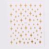 Popular Multi-color Star Nail Art Stickers: DIY Laser Gold & Silver Wearable Adhesive Decals
