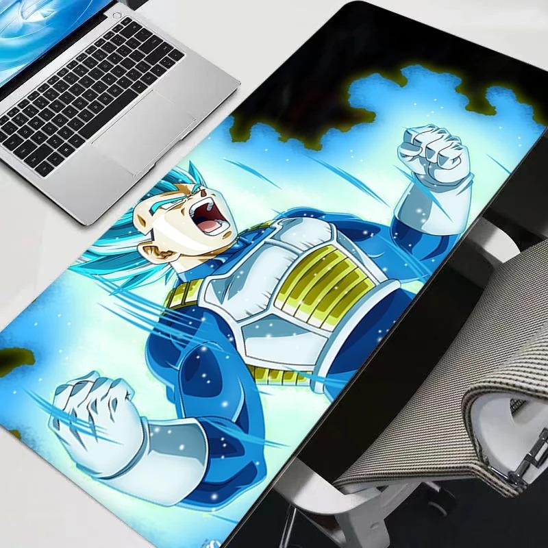 

Vegeta Dragon Ball Z Mouse Pad Anime Gaming Accessories Large Carpet Gamer PC Computer Keyboard Desk Mat DBZ Mausepad 30x60x0.2cm