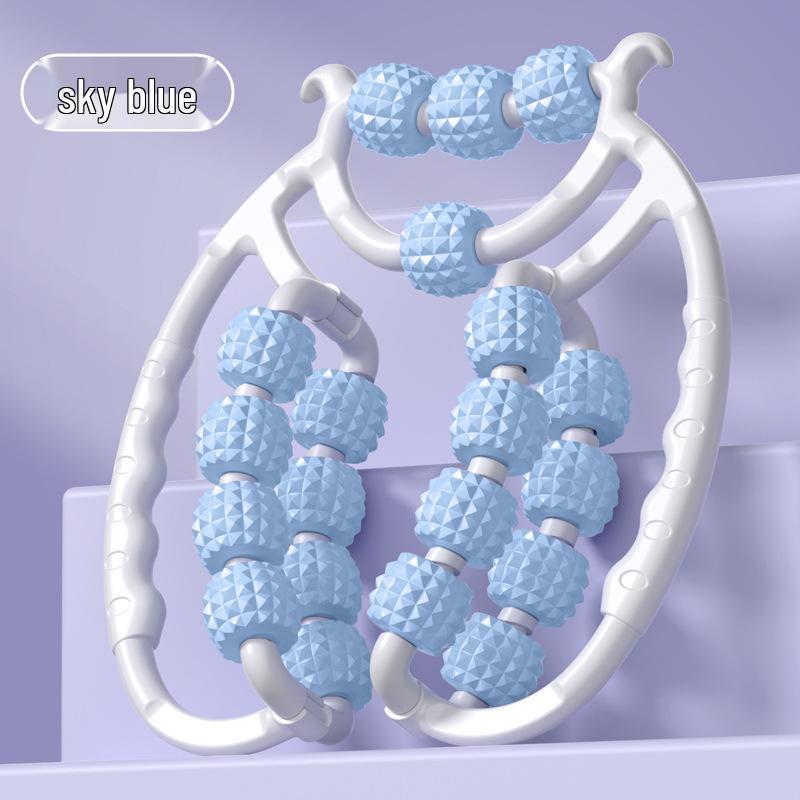 

Ring Leg Slimmer: Muscle Relief & Relaxing Kneading Roller Device