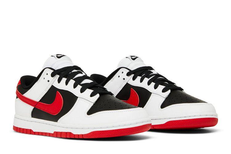 Nike Dunk Low Retro White Black University Red
