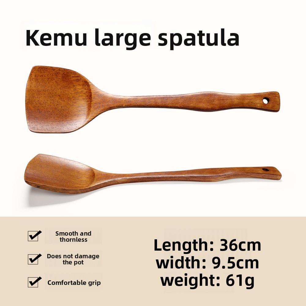 Wooden Spatula Soup Spoon Kitchen Set Cooking Household Spatula Spatula Cooking Wooden Spatula Spoon Stir Fry Spoon