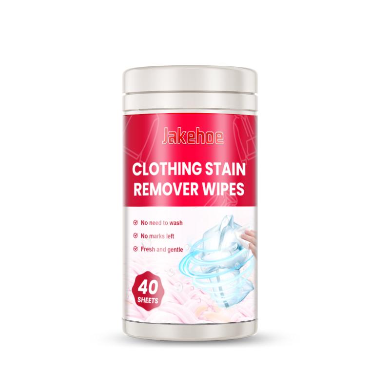 Dry Clothes Stain Removal Wipes Disposable Laundry Cleaner for Oil Grease Food Wine Stains Daily Outdoor Use