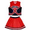 Movie Glamorous Beautiful Girl Cheerleading Uniform Competition Dance Performance