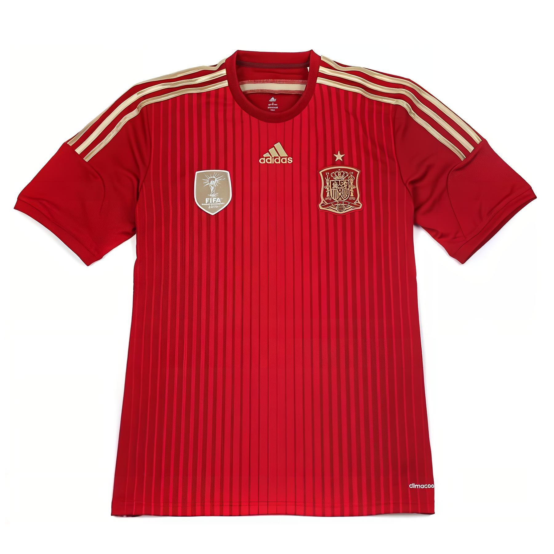 

Adidas Футболка мужская с коротким рукавом и круглым вырезом из прочной и удобной футбольной команды чемпионата мира по футболу, красная G85279 L