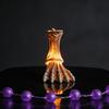 Halloween Pumpkin LED Candle Flameless Tabletop Decor for Home Party and Holiday
