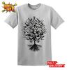 TREE OF MUSIC T-SHIRT Tribal Tree of Life Oak King Air Guitar Note Metal Base !! Unisex T-Shirt