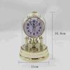 Antique Clock Plastic Quiet Table Clock European Retro Bedroom Desktops Clock Farmhouses Watch Home Decorations Desk Gadgets