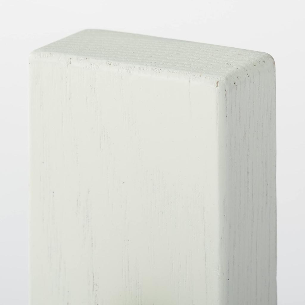 MUJI Resin Wall-Mounted Furniture Hook, Oak Wood, Light Gray, 44520697, Width 4 X Depth 6 X Height 8cm