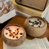 Aromatherapy Candles Natural Coconut Shell Coffee Beans Bedroom Aromatherapy Candles Girls Birthday Gift Souvenir Gift Box