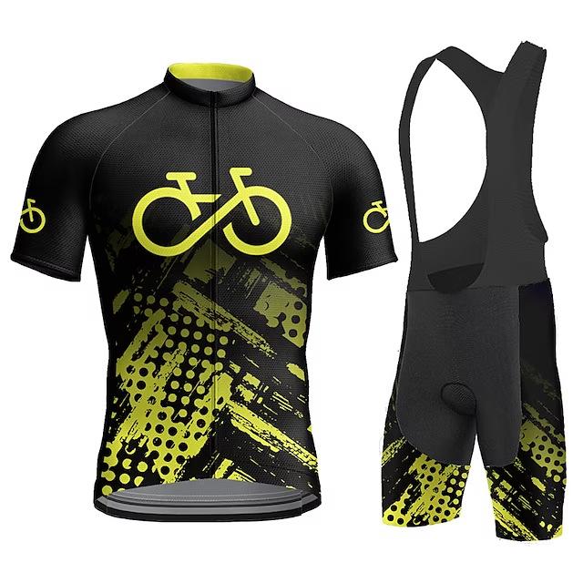 Men's and Women's Short-sleeved Cycling Suits, Road Bikes, Bicycles, Mountain Summer Quick-drying 2026 Summer Breathable Cycling Suits