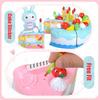 Non-Toxic Children Pretend Goodies Play Simulated Kitchen Toys Plastic Cutting Food Kids Toy Object Cognition Children Birthday Gifts