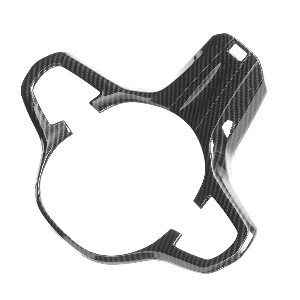 Steering Wheel Button Trim Cover Carbon Fiber Style Fits for 5 Series X3 G30 G01 X4 G02
