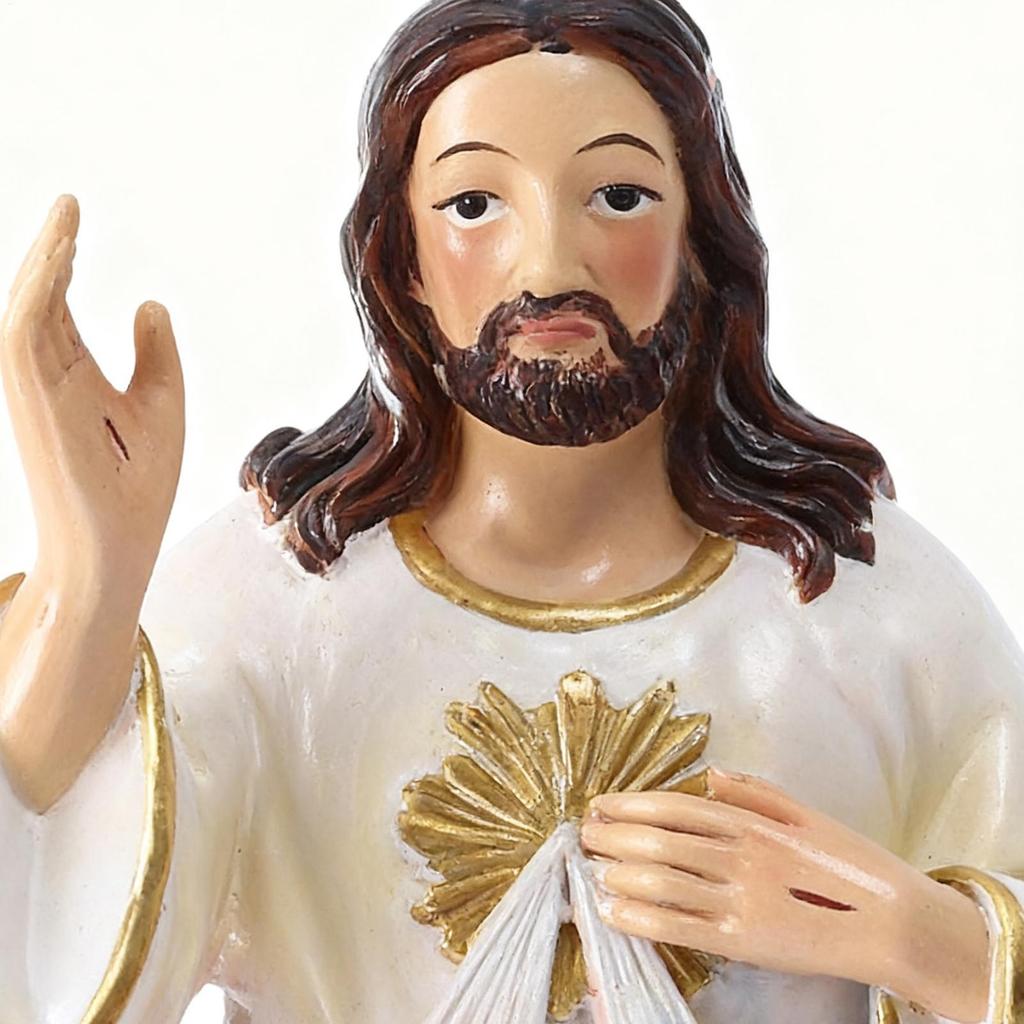 Jesus Statue Sacred 3D Classic Religious Collectibles Desk Jesus Figurines For Thanksgiving Birthday Party Offices Home Living