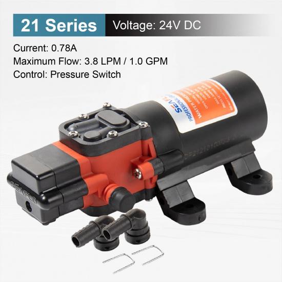 SEAFLO-21 RV Mini diafragmas sūknis 12V