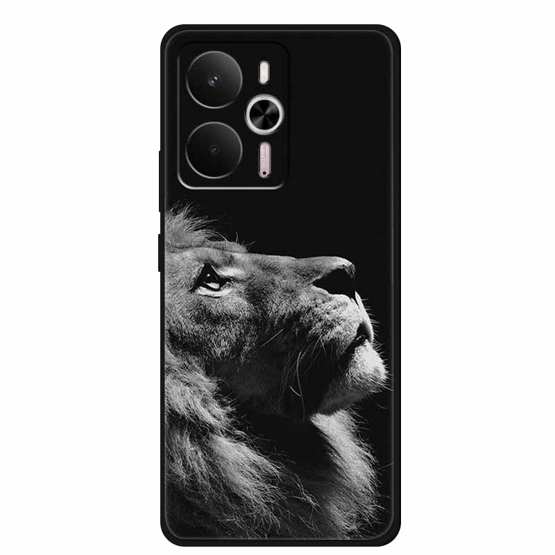 For Realme 14 Case Soft TPU Black Silicone Cover for Realme 14 5G Global RMX5070Soft Case Shockproof Cover RMX5070 Oppo Realme14