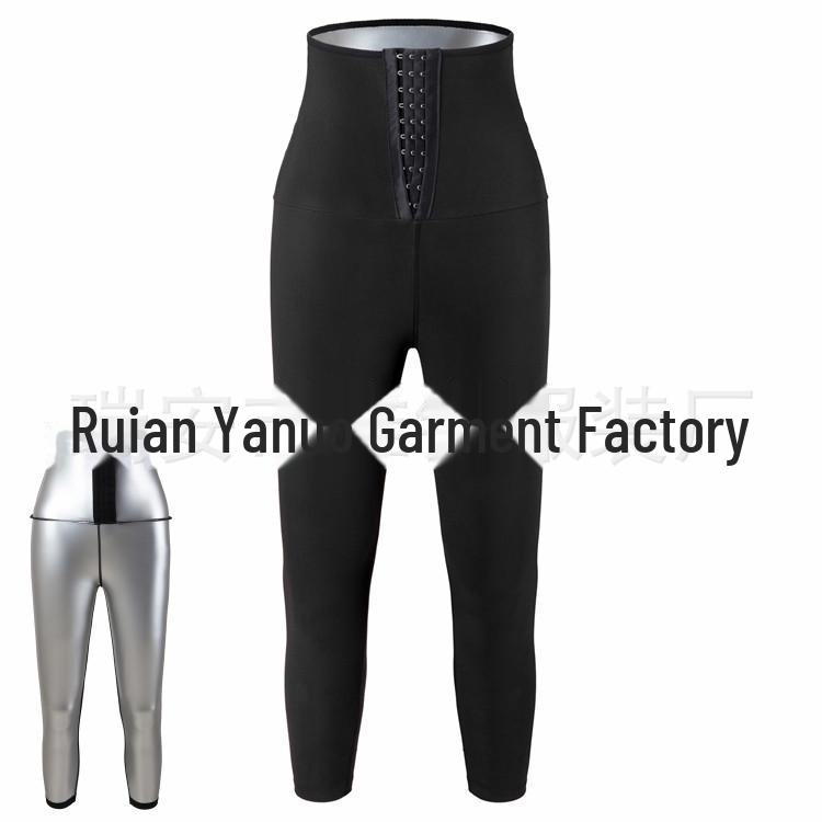 

Женские спортивные штаны-сауна с высокой талией на пуговицах для фитнеса и йоги 4XL/5XL