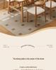 Modern Minimalist Rectangular Dining Table and Chair Set for Small Spaces