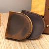 Women'S Small Genuine Leather Coin Wallet Children Mini Purses Hasp Money Clip Clutch Hobo Bags Men Gift Pouch New Manual Craft