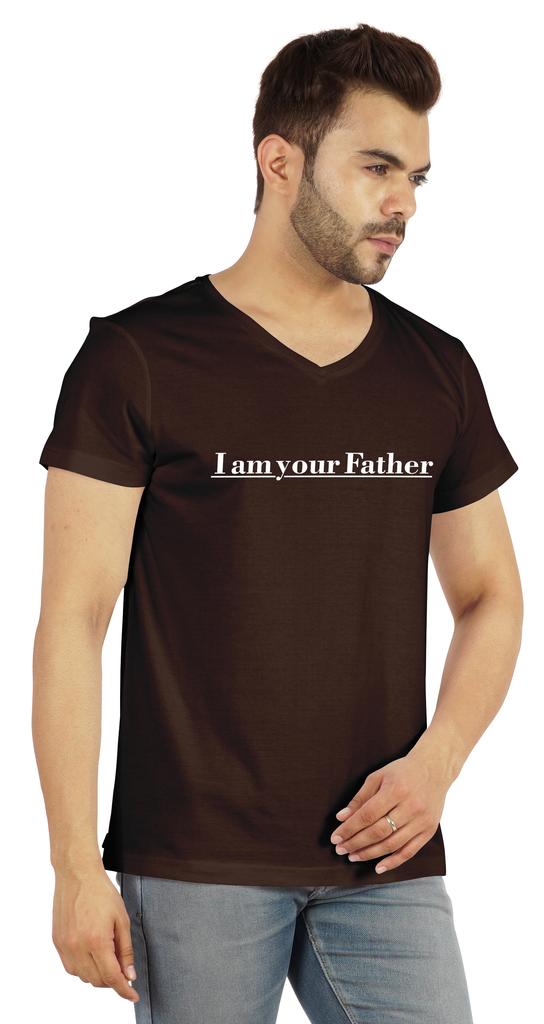 Inkmeso Men  S Tshirt   I Am Your Father   Graphic Quote Tee Shirt For Daddy Father  S Day