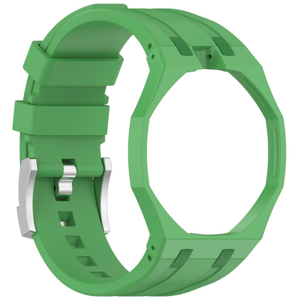 Рамка корпусу ПК+Силіконовий ремінець Для Swatch x AP Royal Pop Кишеньковий Модифікаційний комплект Змінник на 2 в 1 Інтегрований Браслет Наручний годинник