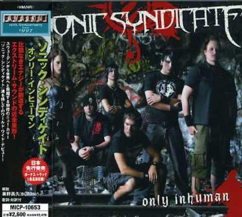 

CD SONIC SYNDICATE - Only Inhuman MICP10653PROMO Avalon Japan ObiRock Used