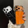 Luxury Electroplated iPhone 17 Pro Max Case with Laser CD Pattern, Drop-Proof & Protective Design for iPhone 15 & 16.