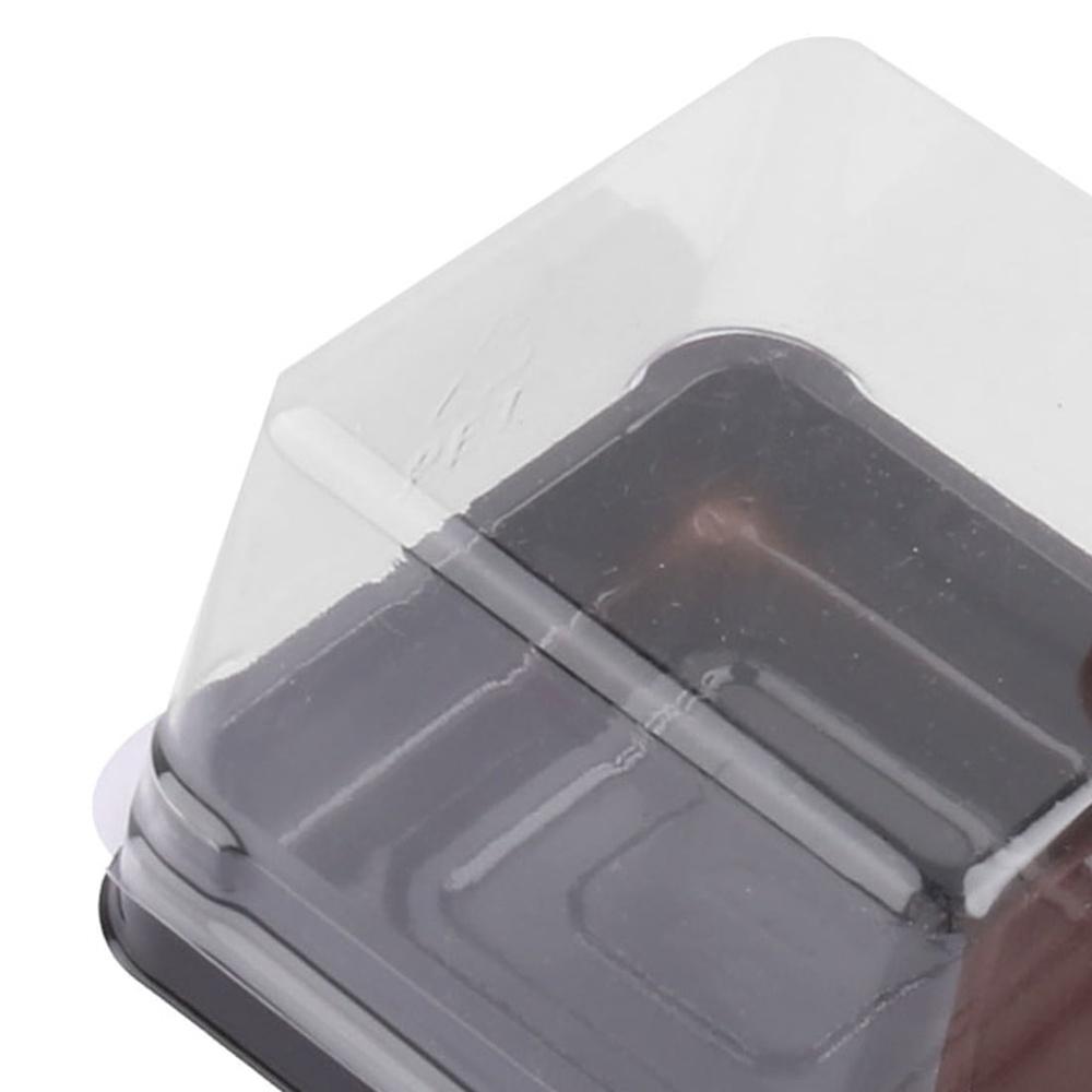 50pcs Plastic Moon Cake Muffin Boxes Container Holder Bakery Treats Durable Easy To Carry Gift Packaging