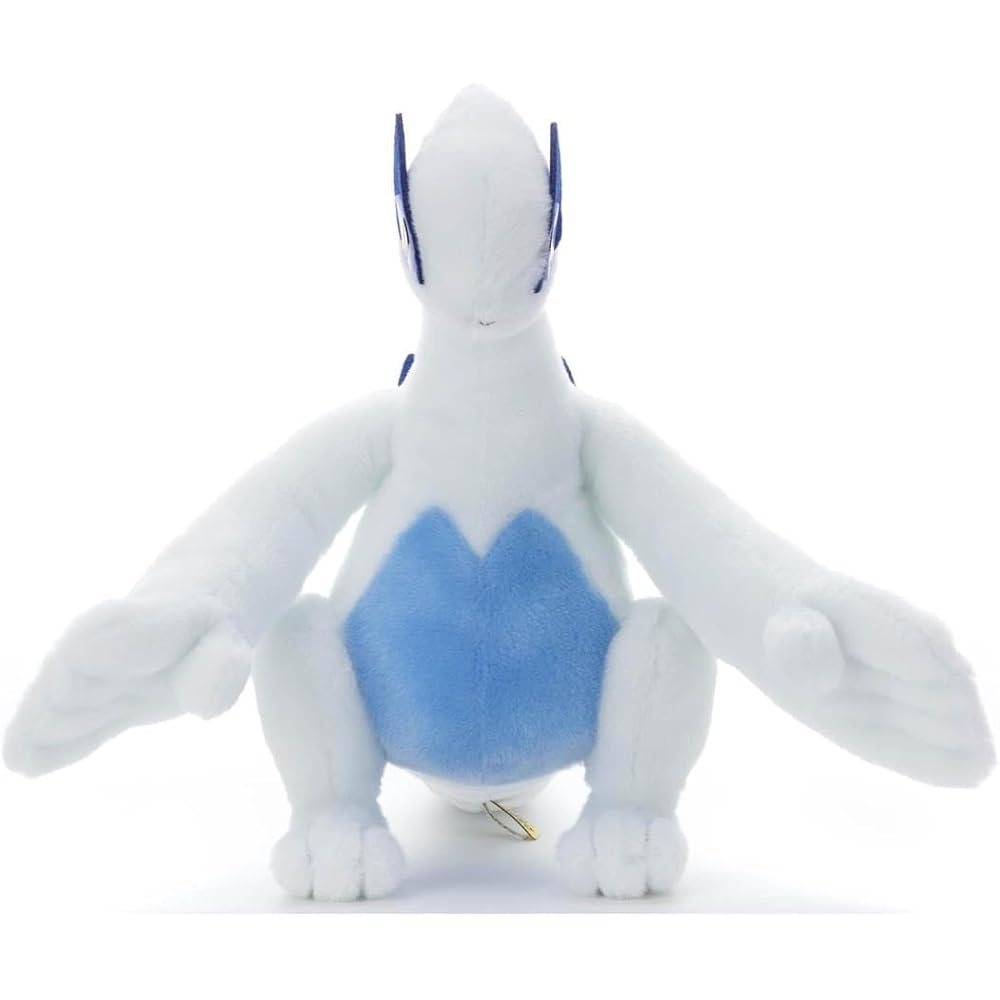 Takara Tomy Arts Pokmon Plush Toy Lugia 22cm Height Soft Stuffed Animal