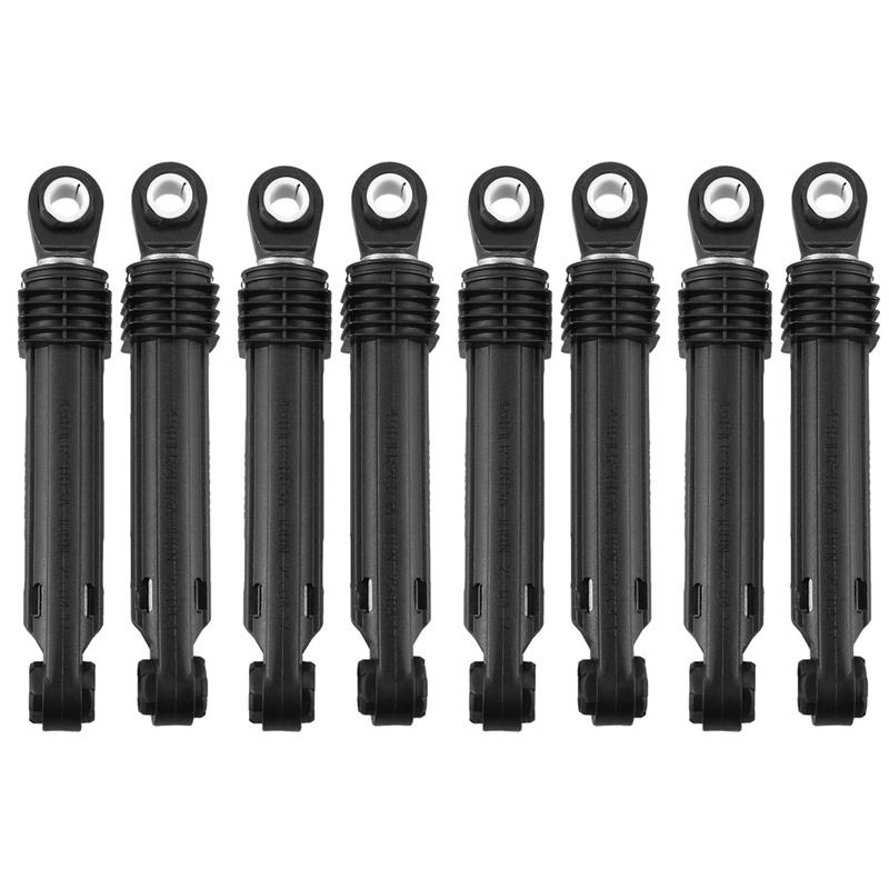 8 Pcs 100N For LG Washing Machine Shock Absorber Washer Front Load Part Black Plastic Shell Home Appliances Accessories NONE чёрный