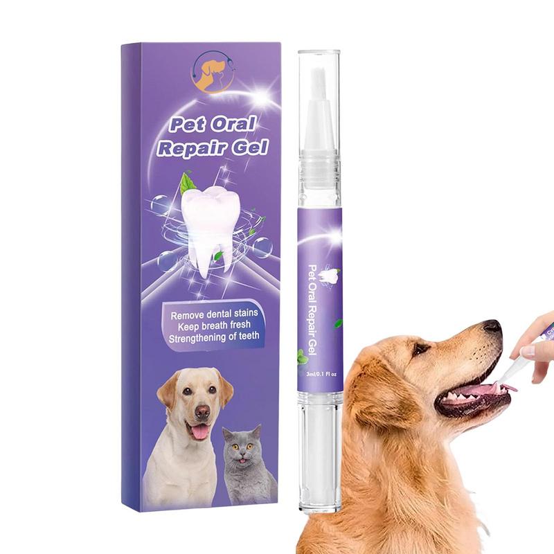 1ks Pet Orální regenerační gel na zuby Přírodní psí zubní pasta Gel Čistič na čištění zubů pro koťata Psy Kočky Osvěžovač dechu pro domácí mazlíčky