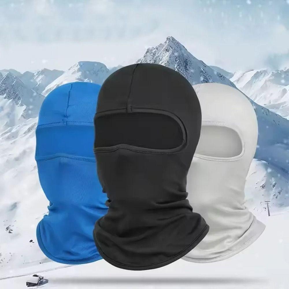 Fleece Cycling Balaclava Windproof Helmet Liner Hats Motorcycle Cycling Helmet  Men Women