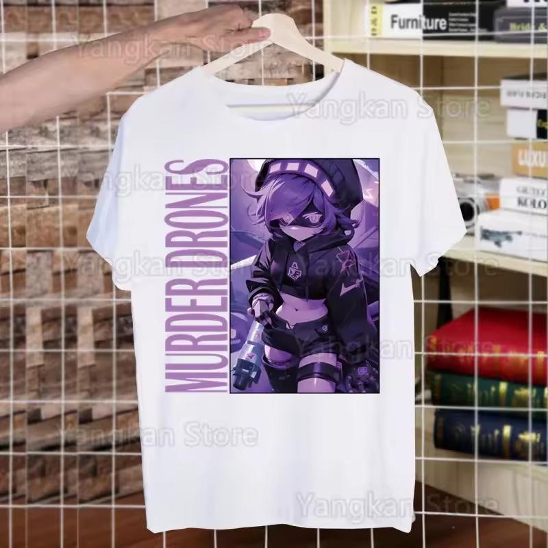

Murder Drones T Shirt Men Shirts Quality Summer Top Tshirts Short Sleeves Tees T-Shirt Fashion Women Tops S