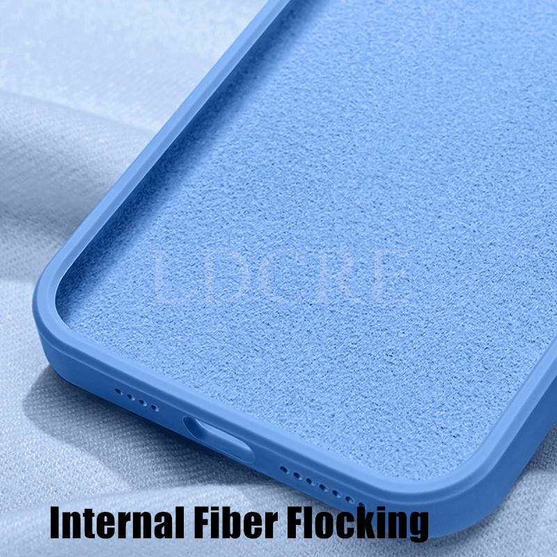 Flüssighülle im quadratischen Design für Xiaomi Redmi Note 10 Pro Silikon-Gummischutzhülle für Redmi Note 10 Hülle für Redmi Note 11 Note 11 Pro Plus