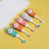 Grade Bear Cartoon Kids Toothbrush Children's Toothbrush Silicone Toothbrush Cleaning Toothbrush