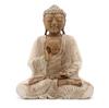 Buddha Statue Whitewash 30cm Teaching Pose