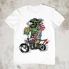 New Popular Ed Roth Rat Fink Cotton Short Sleeve White Men T-Shirt