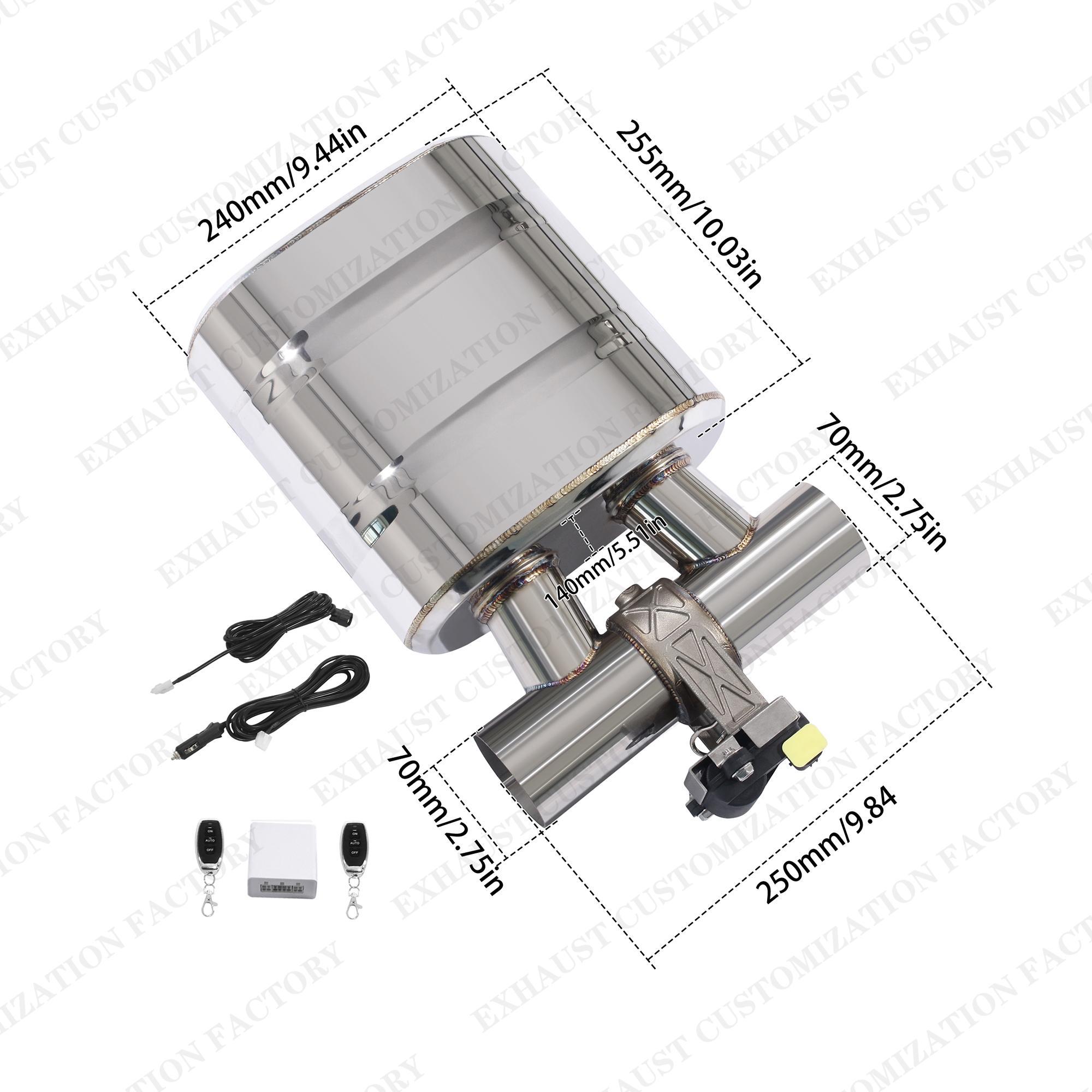 Valvetronic izpūtēja komplekts Veiktspējas izplūdes sistēmas