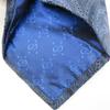 Used GUCCI tie Gloss Paisley Pattern silk Navy system purple business