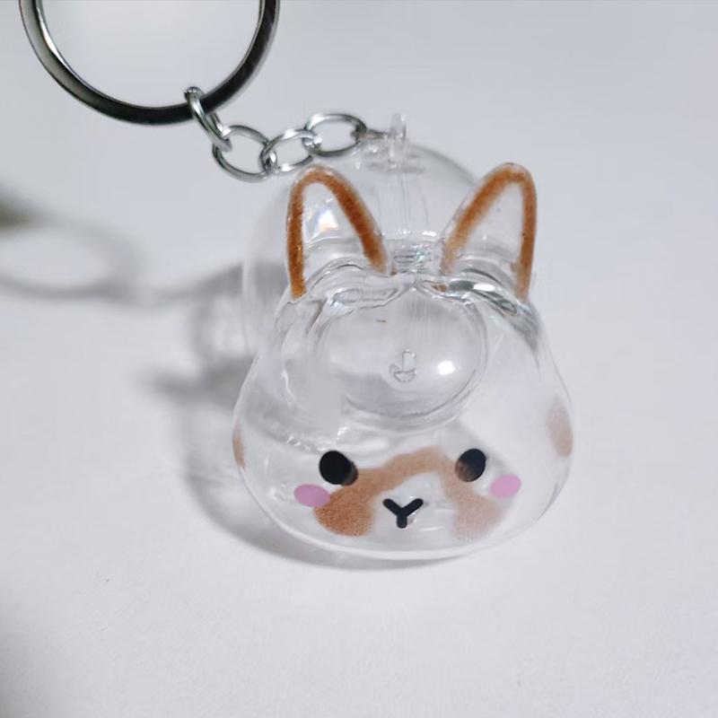 

1 подвесная декоративная коробка для хранения, коллекция сувениров, прозрачный контейнер для брелоков, прозрачный подвесной B